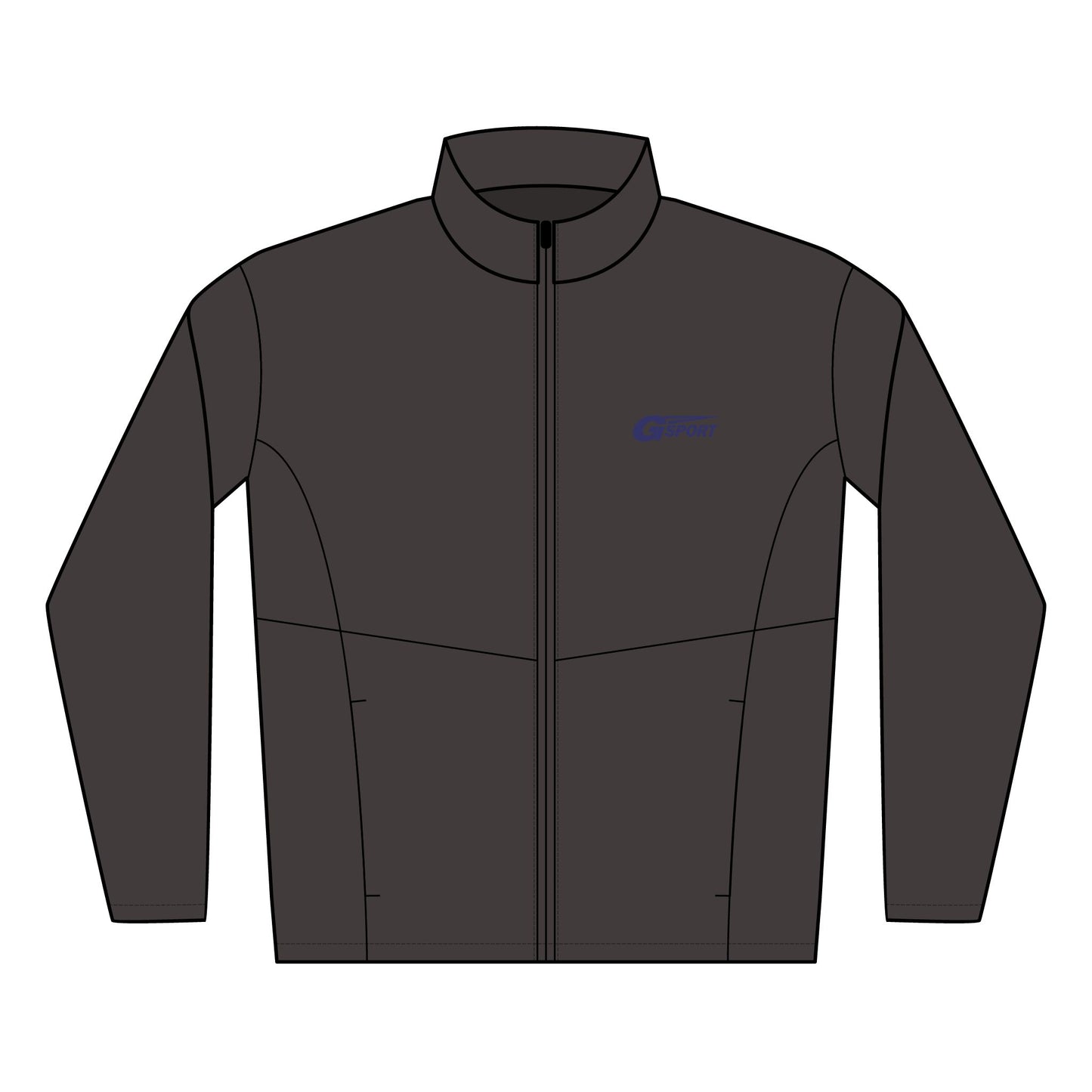 Men's Soft Shell Jacket — 'New Brand G Sport' Embroidered - Ghita Shop