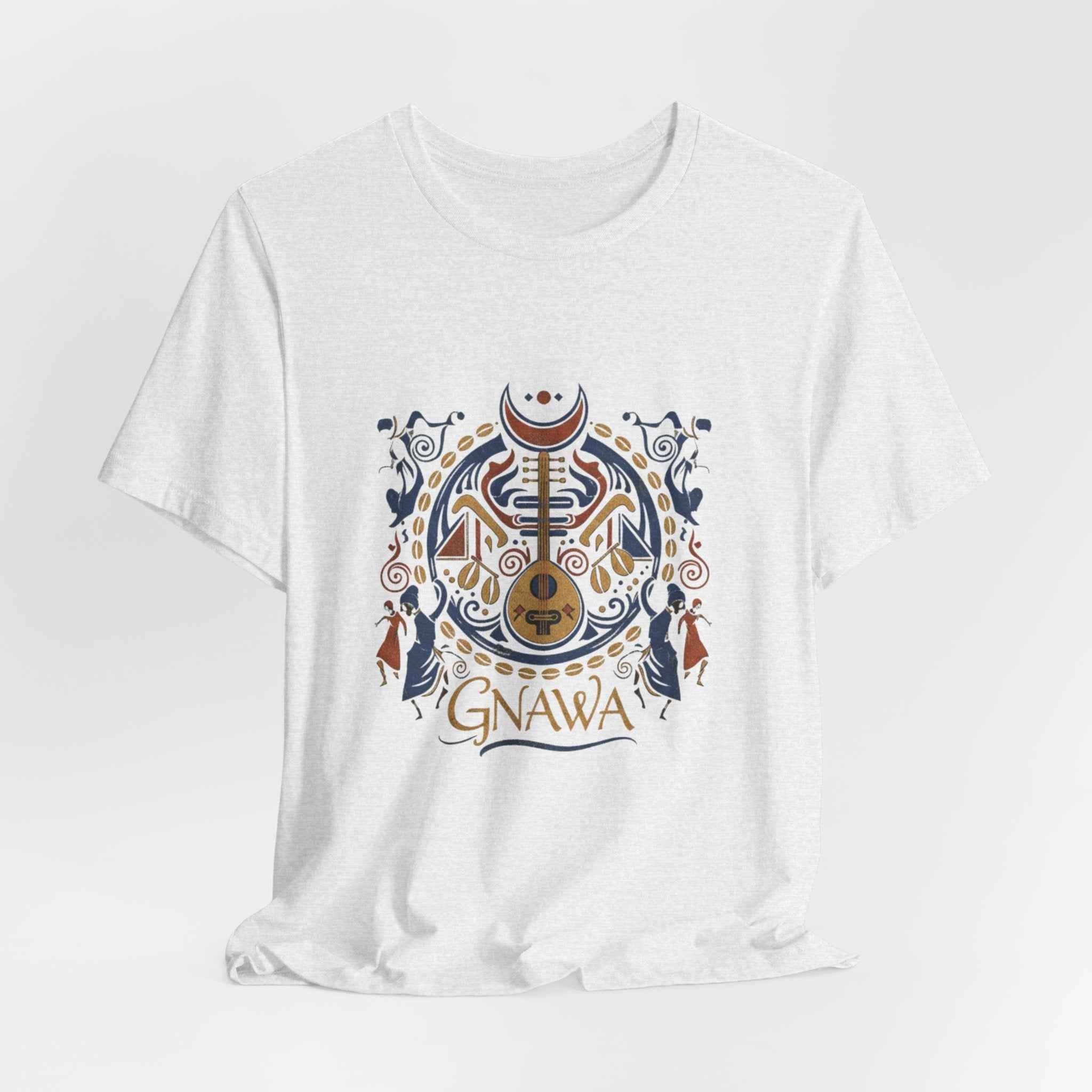 T-Shirt Gnawa Morocco Essaouira Short Sleeve Tee - Perfect Gnawa Morocco T-Shirt for Every Occasion