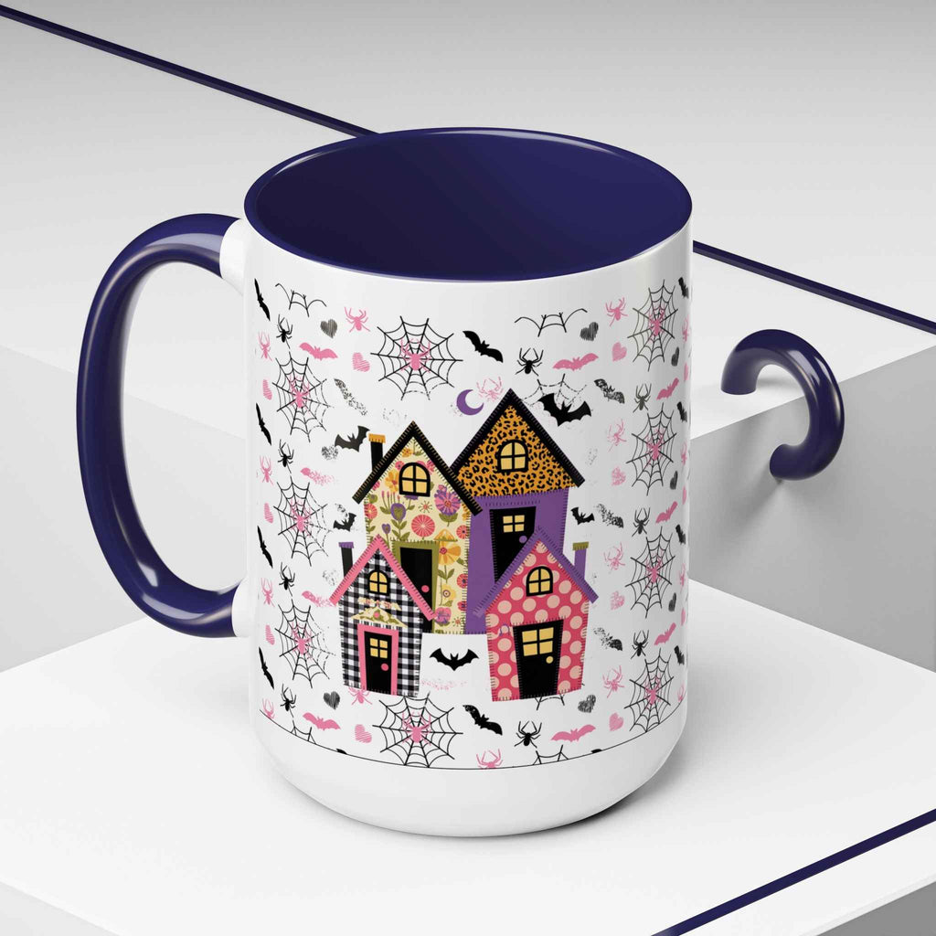 Halloween Coffee Mug | Spooky House Design, Perfect Fall Decor and Witchy Gifts for Autumn Celebrations and Cozy Nights