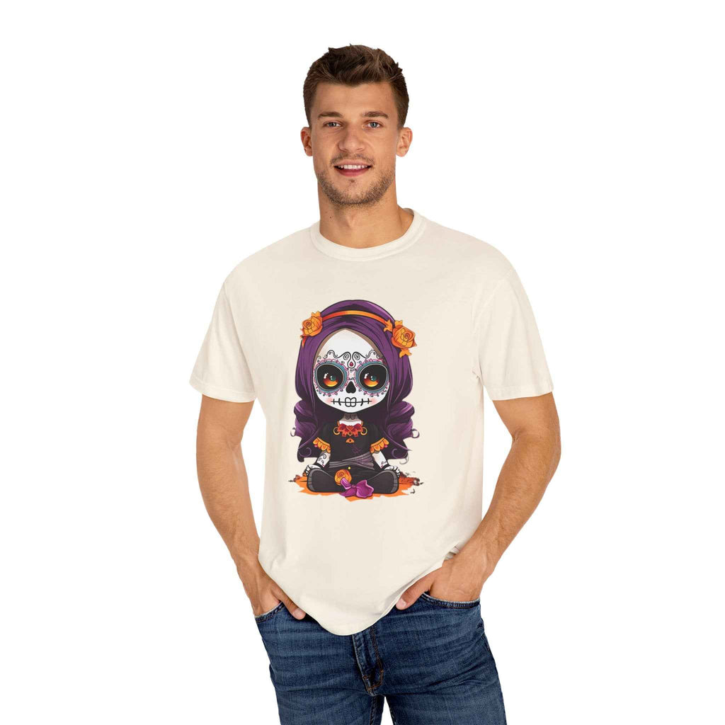 Dia de los Muertos T-Shirt - Vibrant Halloween Casual Wear