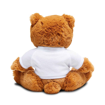 Cute Teddy Bear with Customizable Teddy Bear T-Shirt for Personalized Gifts