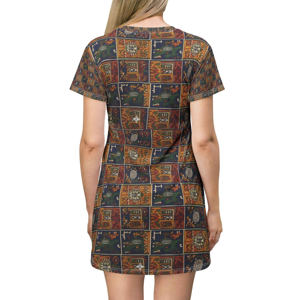 African T-Shirt Dress - Unique Ethnic Style Women's Clothing for Every Occasion