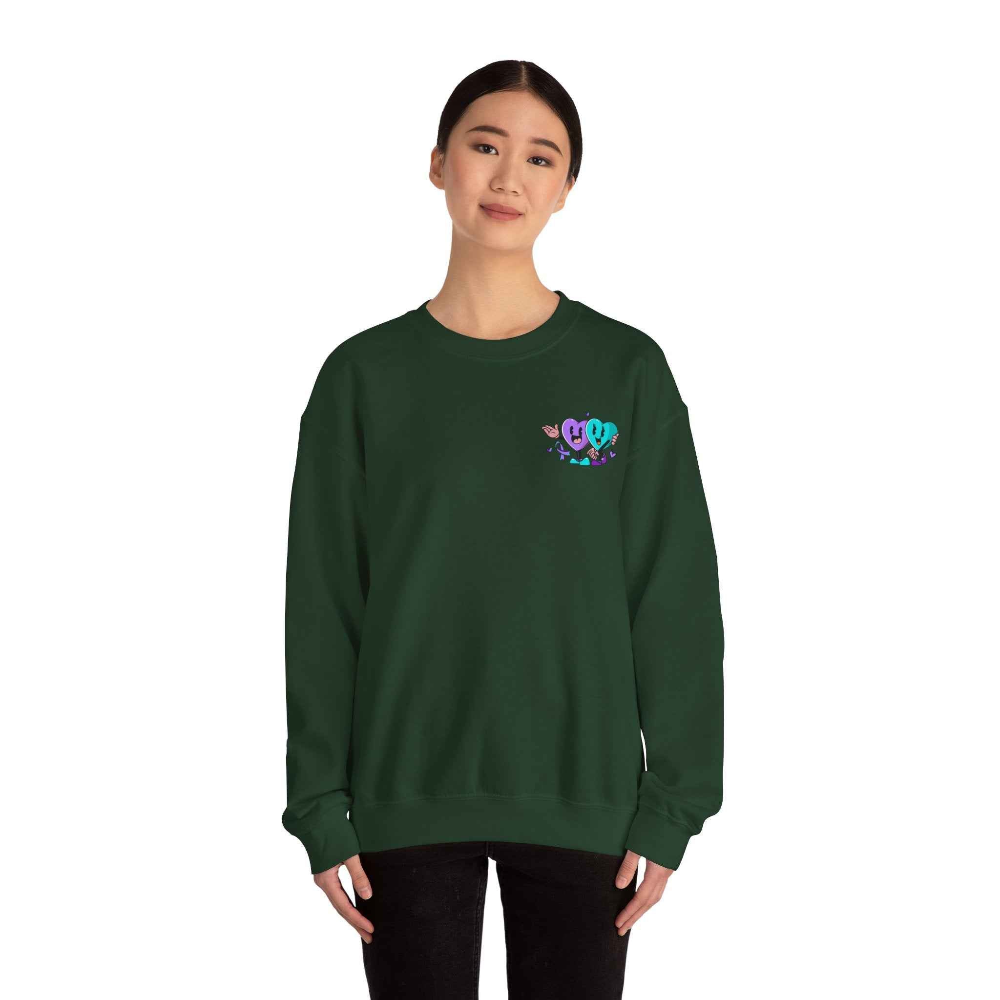 Suicide Prevention Sweatshirt for Mental Health Awareness