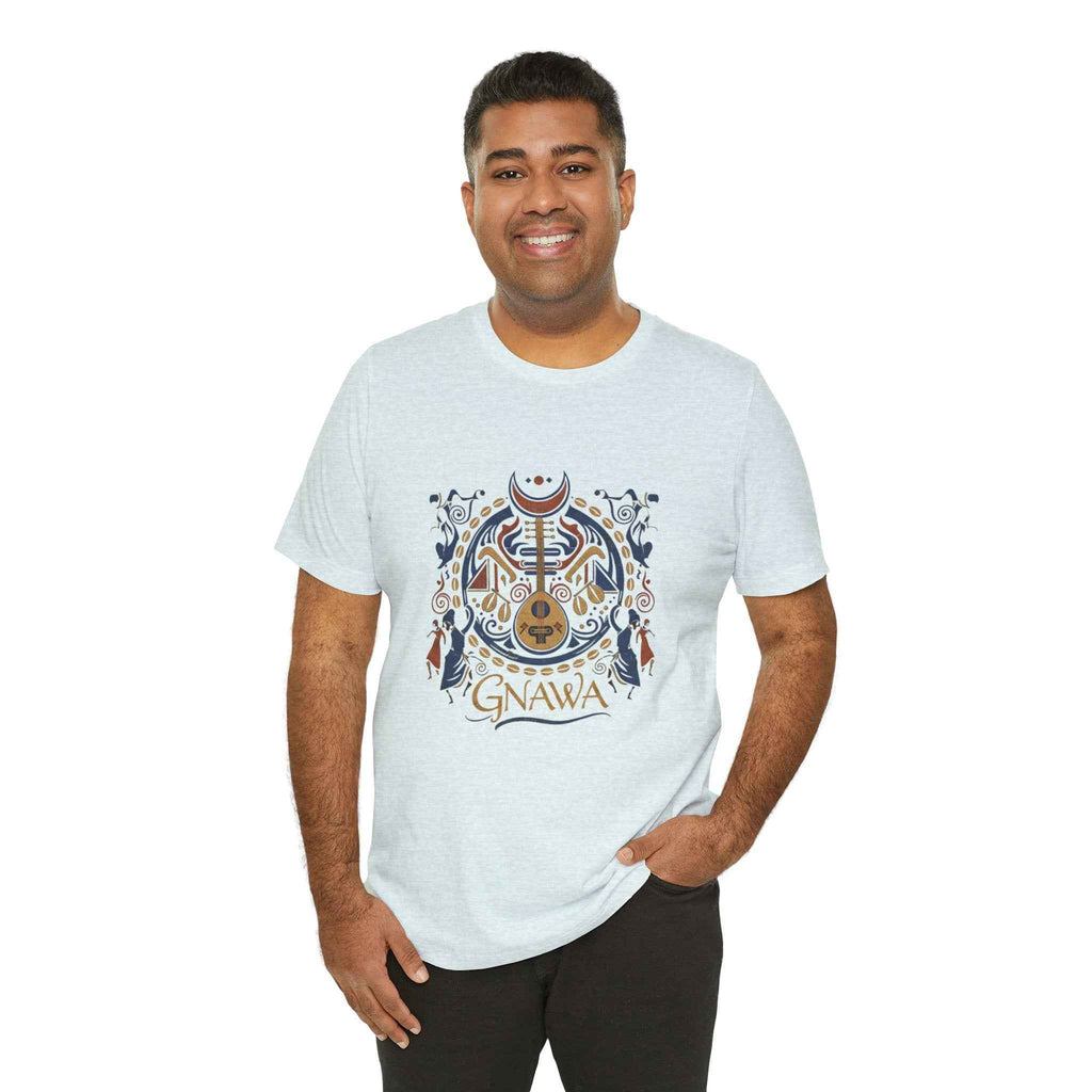 T-Shirt Gnawa Morocco Essaouira Short Sleeve Tee - Perfect Gnawa Morocco T-Shirt for Every Occasion