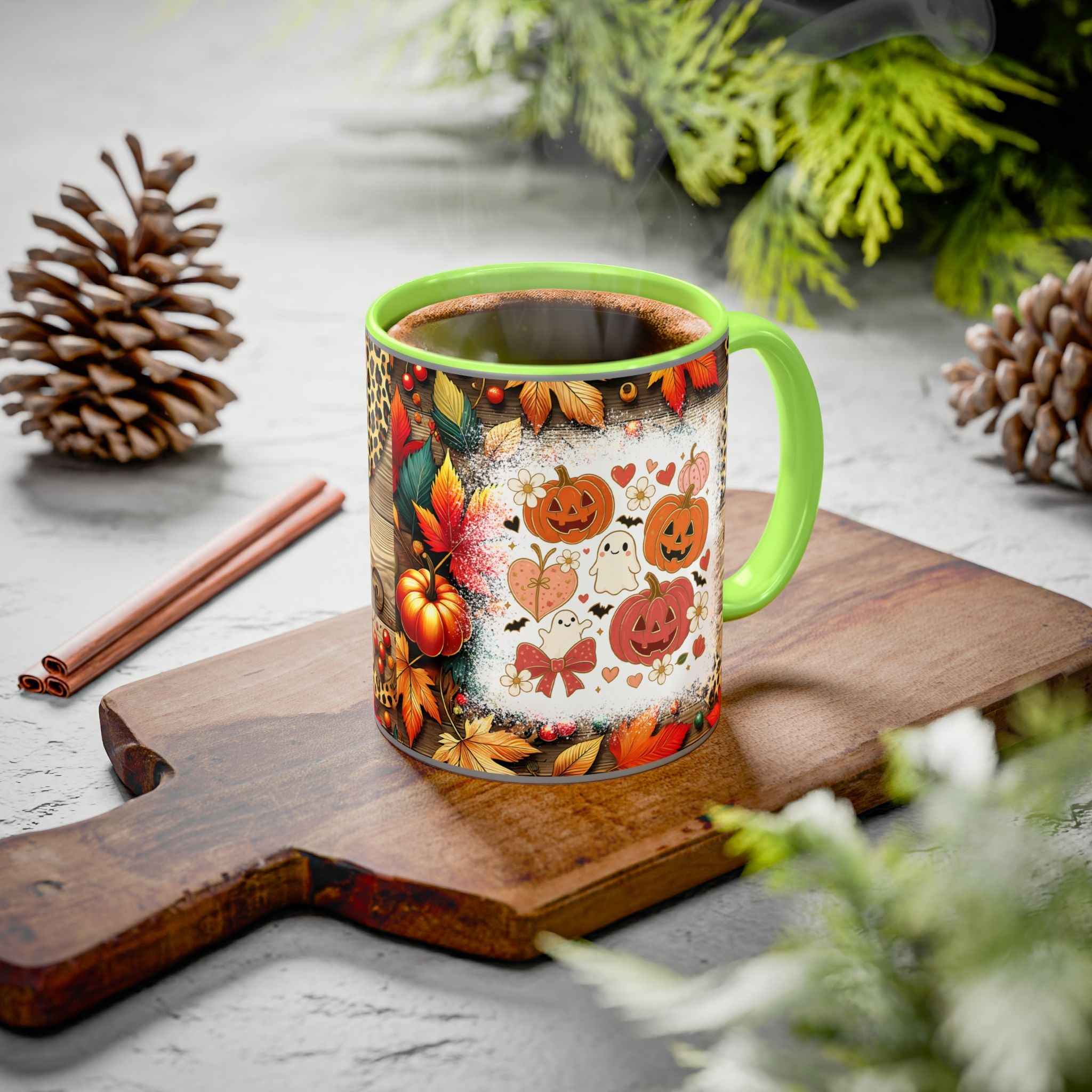 Cute Halloween Mug - Adorable Seasonal Drinkware for Spooky Sips