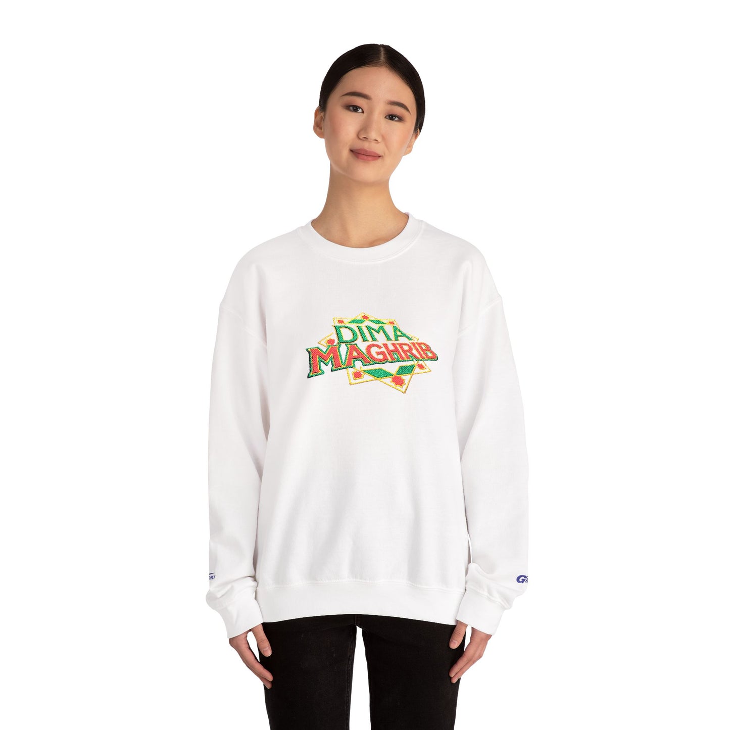 Día de Muertos Sweatshirt - Floral 'Dima Maghrb' Crewneck for Stylish Celebration - Ghita Shop