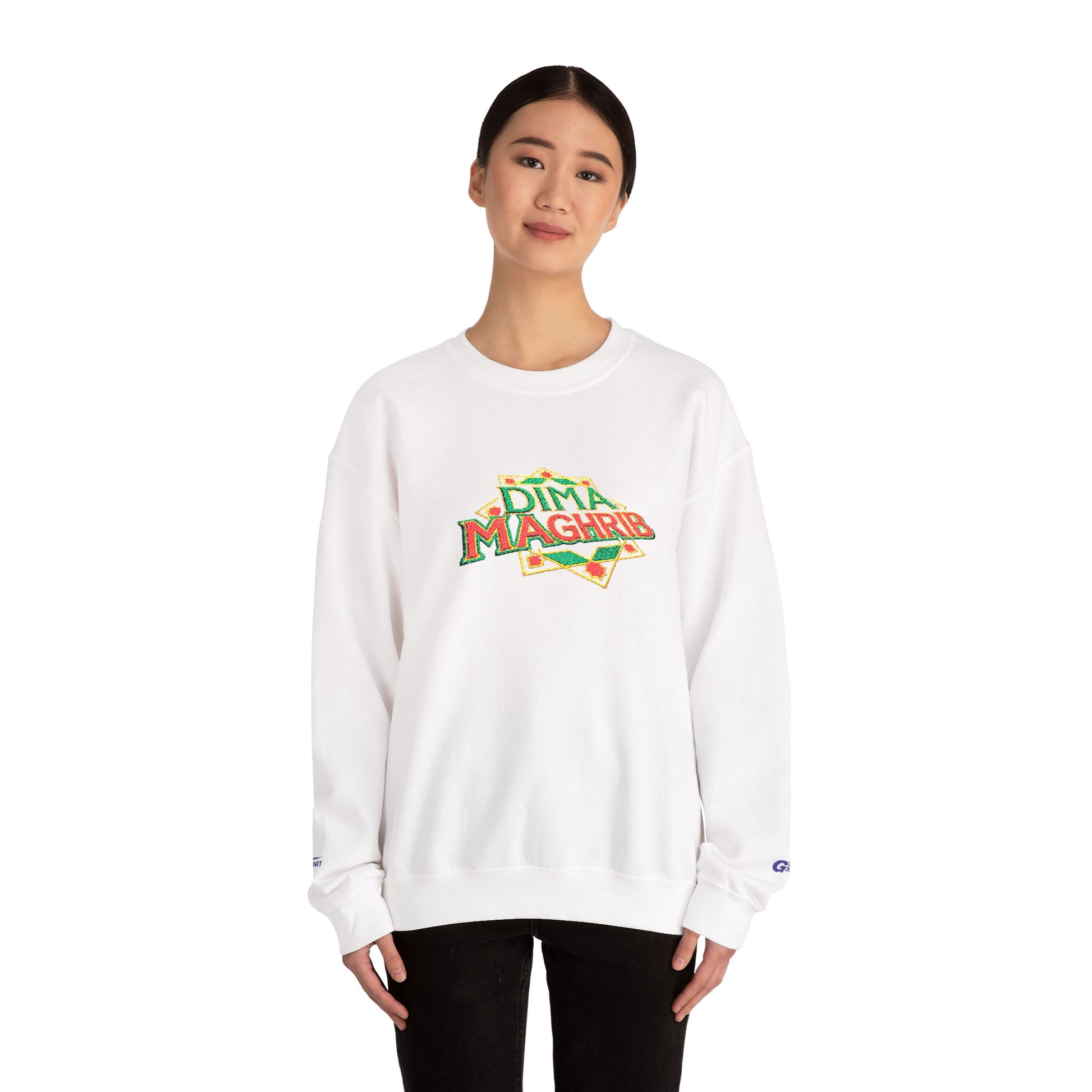 Día de Muertos Sweatshirt - Floral 'Dima Maghrb' Crewneck for Stylish Celebration - Ghita Shop