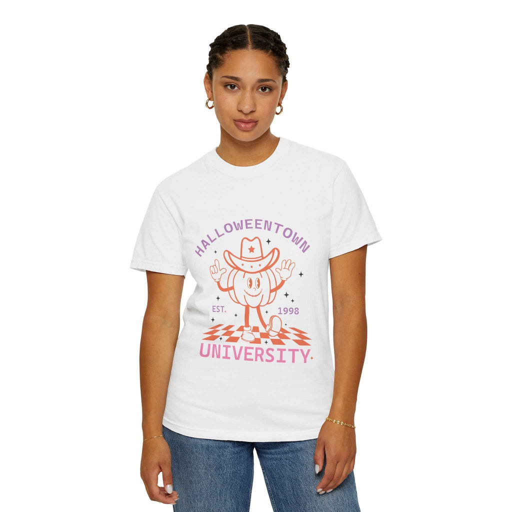 Halloween College Spirit T-Shirt - Unisex Tee for Festive Celebrations