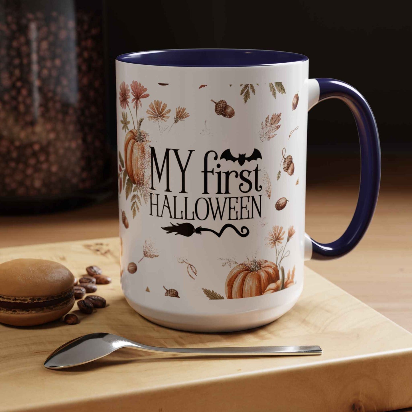 My First Halloween Coffee Mug for New Parents - Perfect Accent for Celebrating Baby's First Halloween