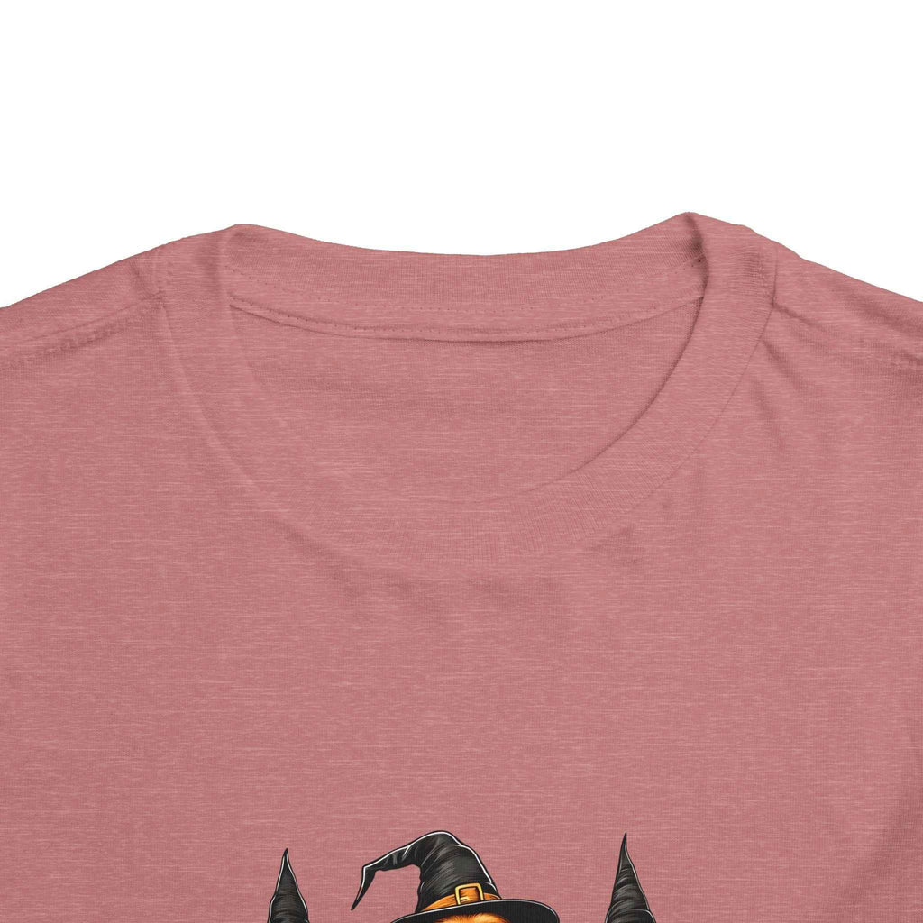 Halloween Puppy Witch Tee - Cute Toddler Shirt for Kids' Halloween Fun