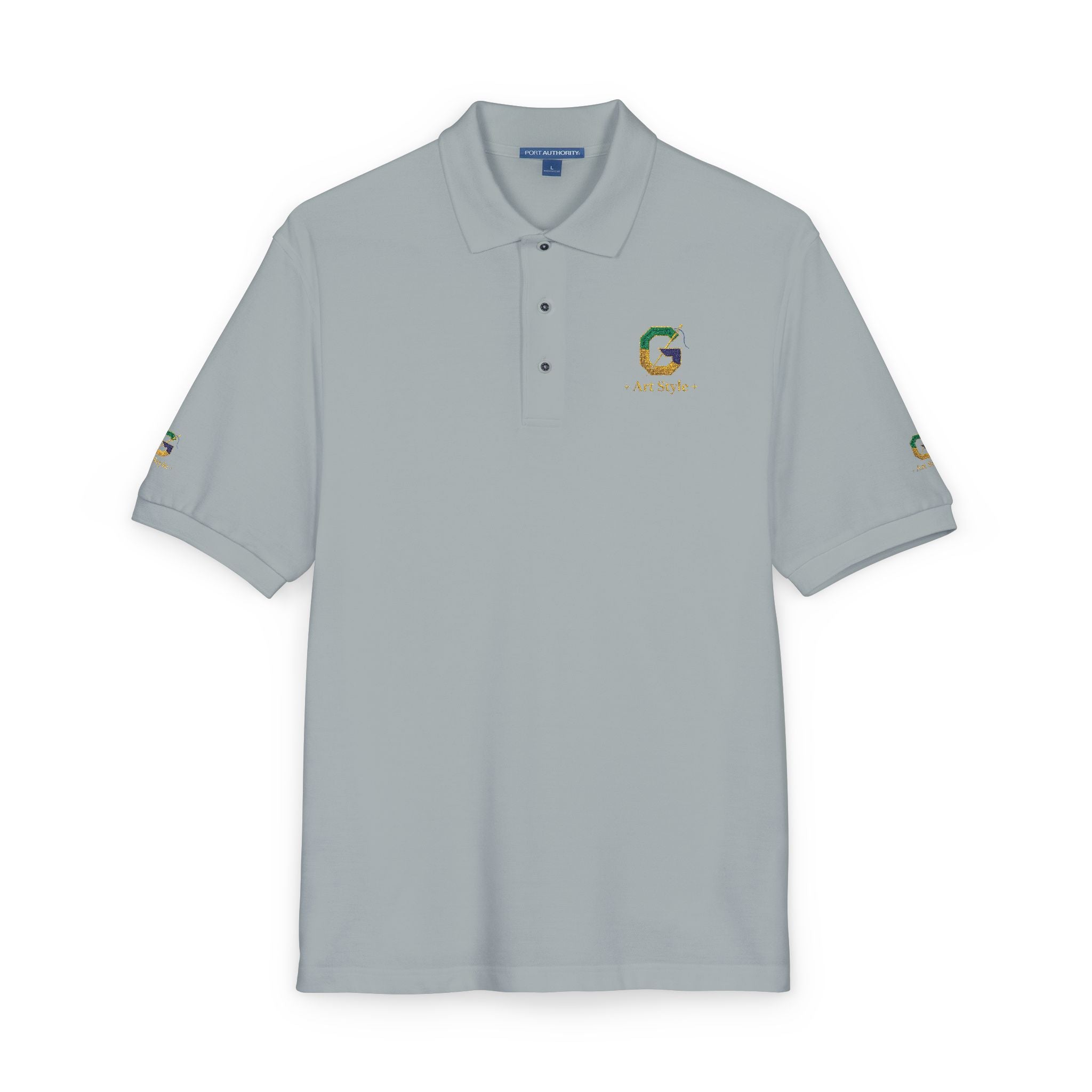 Embroidered Polo Shirt for Unisex - Casual Comfort and Style