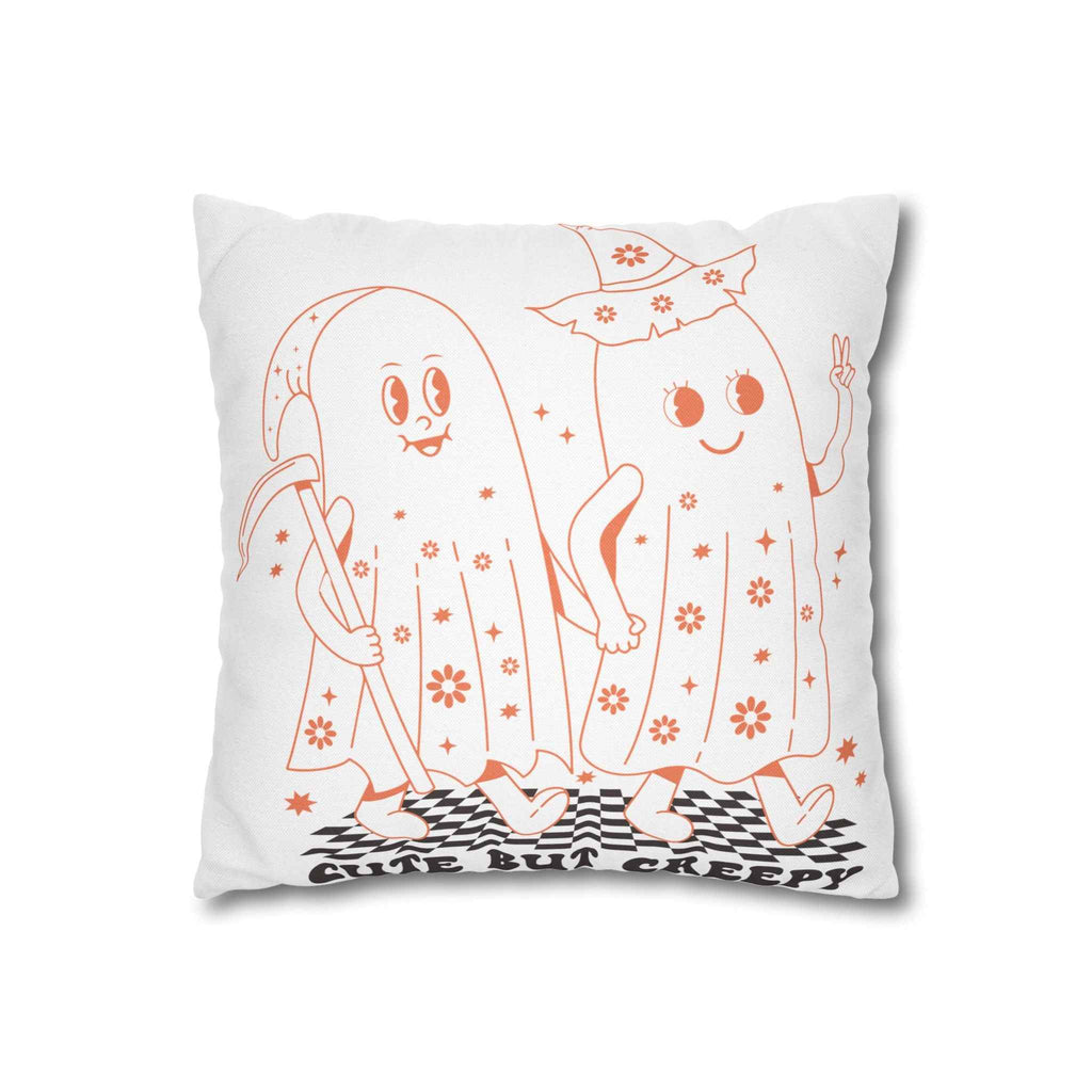 Cute Ghost Halloween Pillowcase for Cozy Fall Home Decor and Spooky Party Vibes