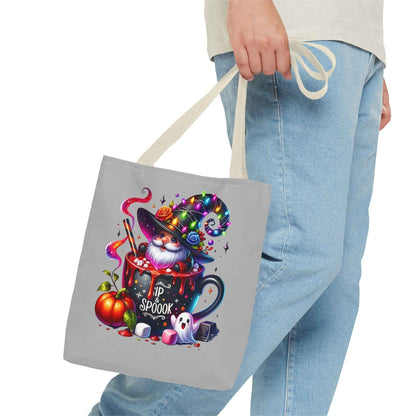 Halloween Gnome Tote Bag for Whimsical Shopping Adventures