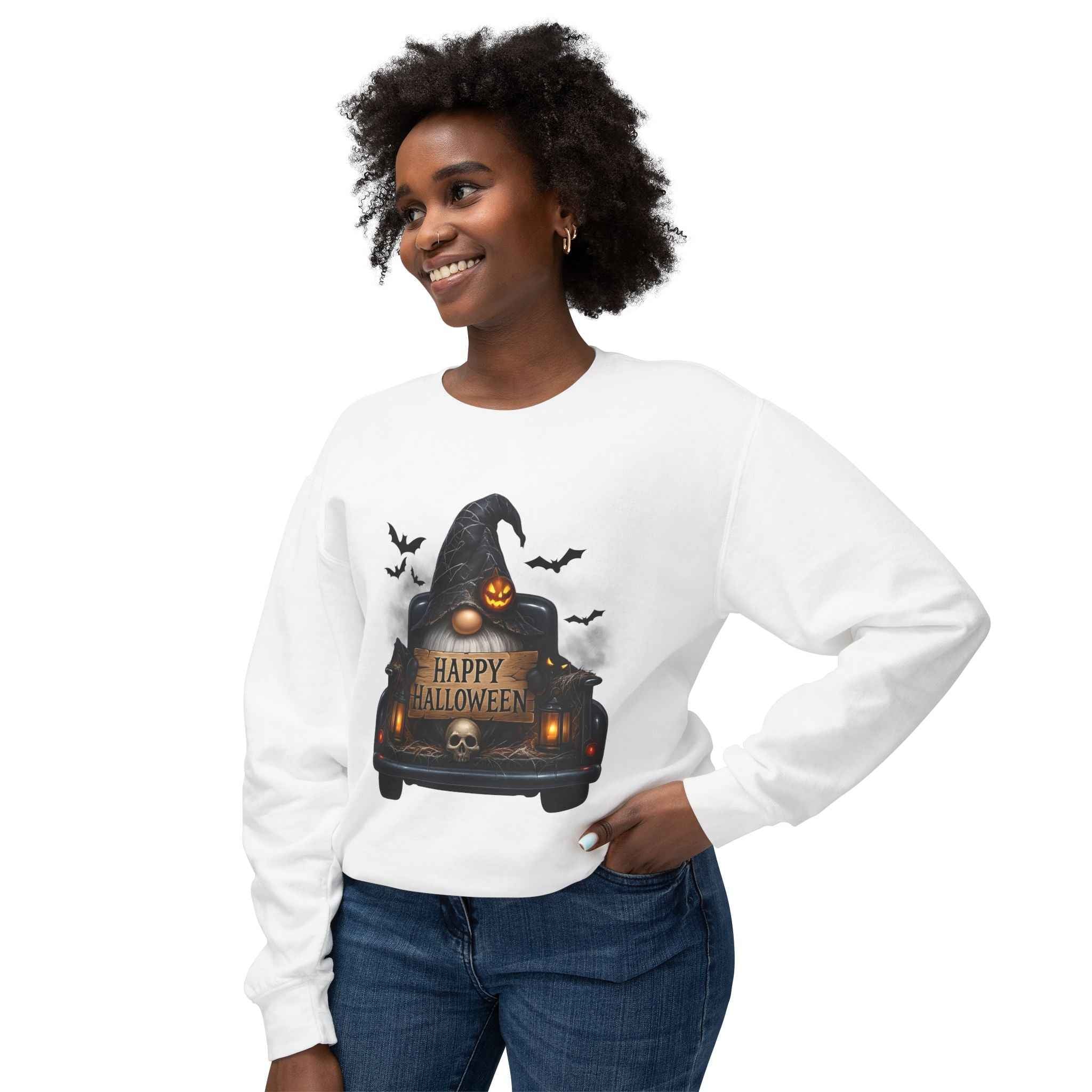 Halloween Unisex Sweatshirt - Spooky Crewneck for All Genders