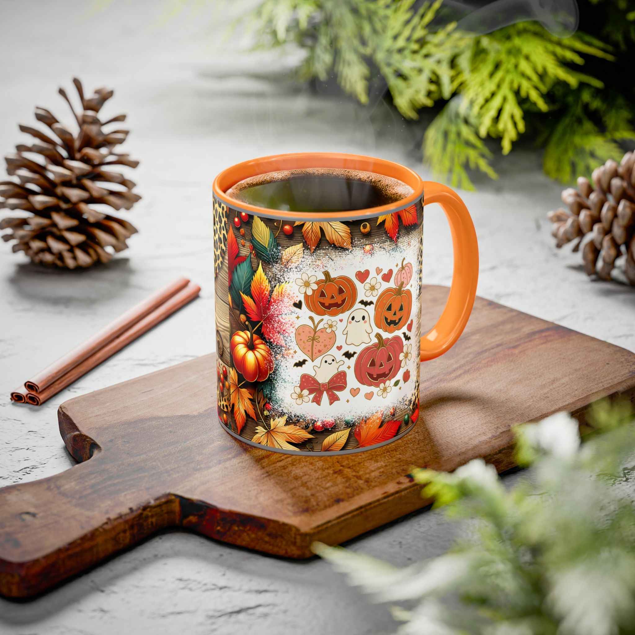 Cute Halloween Mug - Adorable Seasonal Drinkware for Spooky Sips