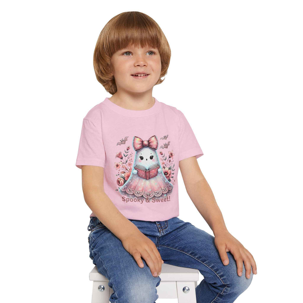 Spooky Sweet Toddler T-Shirt, Halloween Gift, Cute Kids Tee, Toddler Apparel