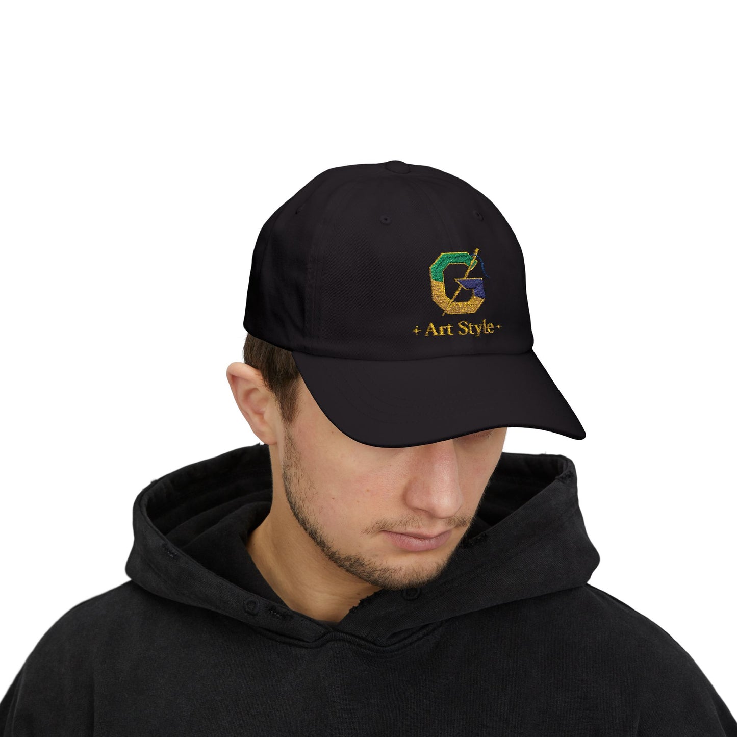 Embroidered Dad Cap - New Brand Ghita 'G art Style' - Ghita Shop