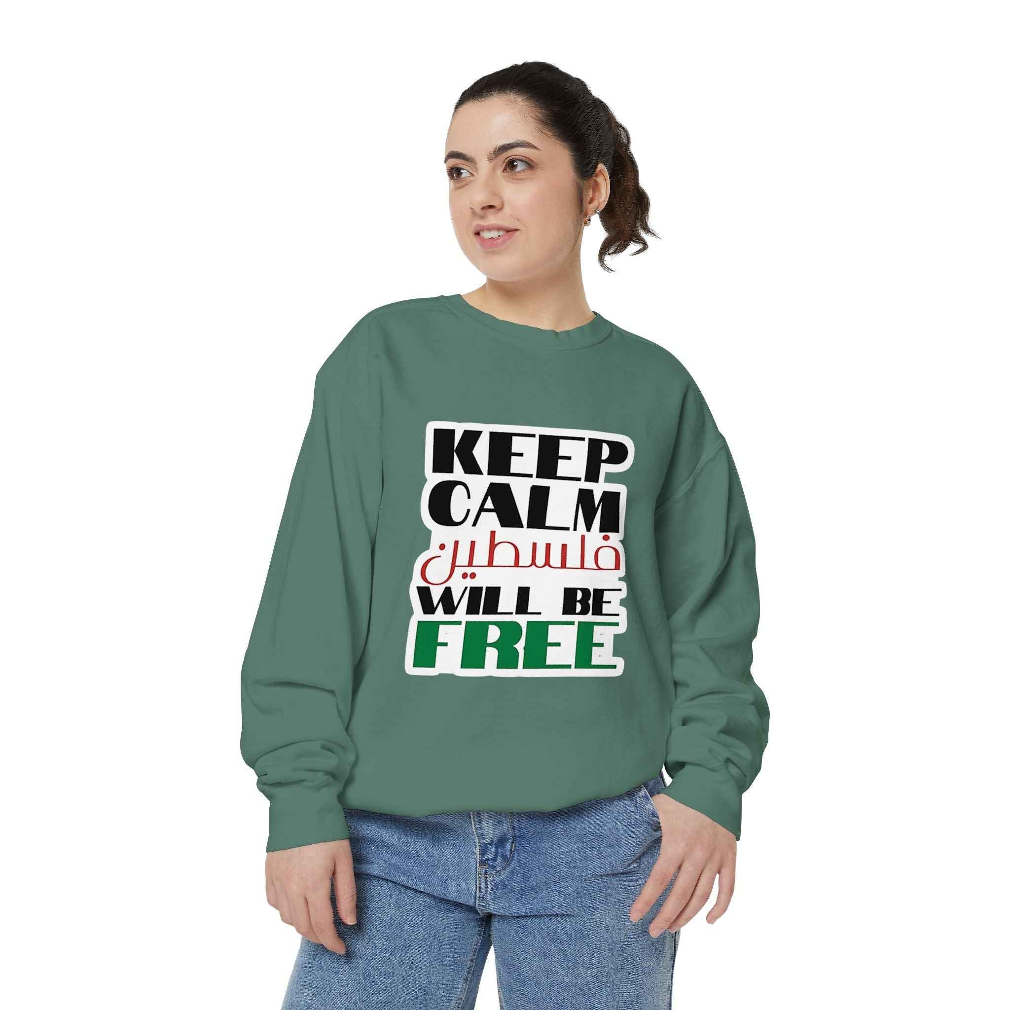 Palestine Will Be Free Sweatshirt - Unisex Ghaza Support Apparel