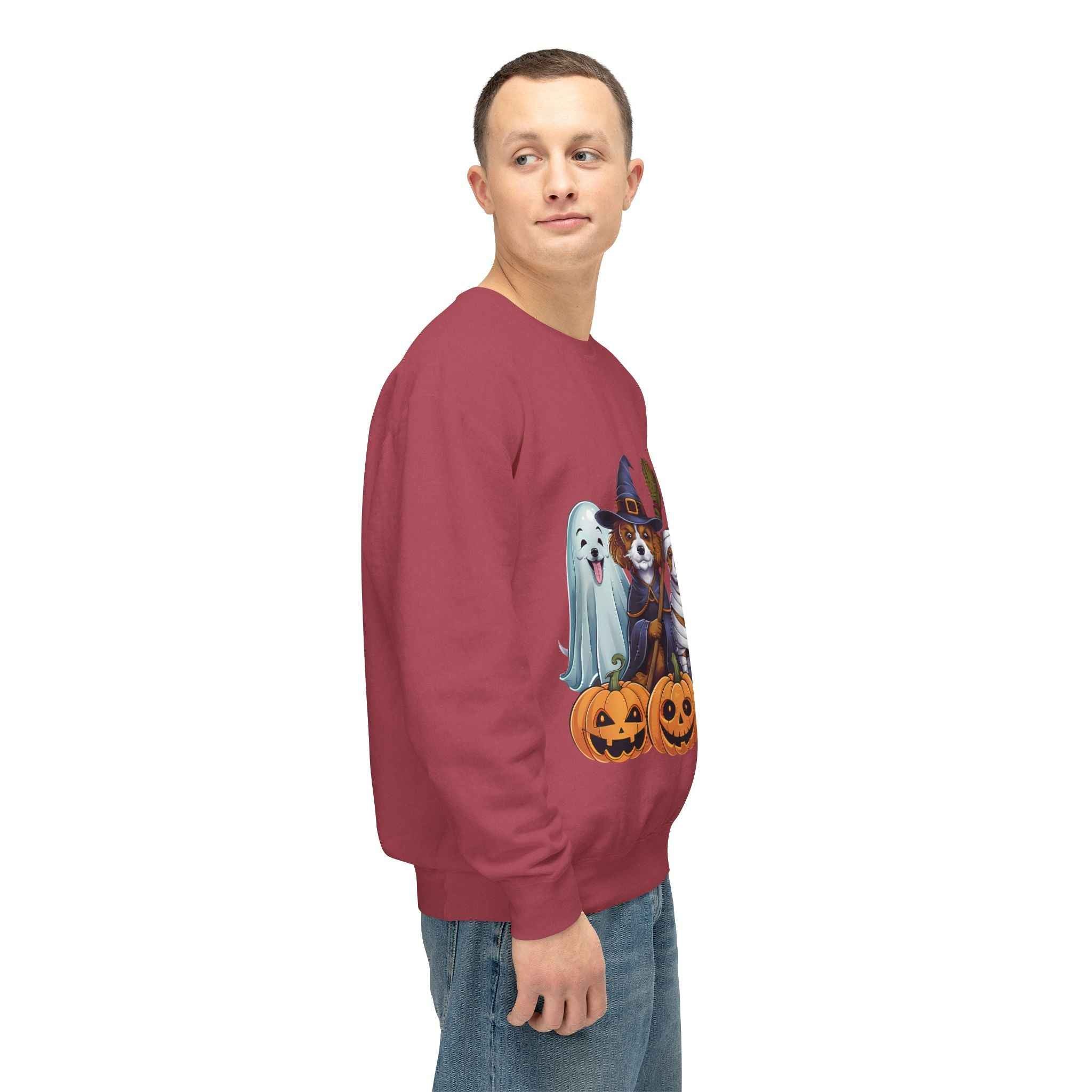 Halloween Dog Sweatshirt – Spooky Pet Crewneck for Your Furry Friend