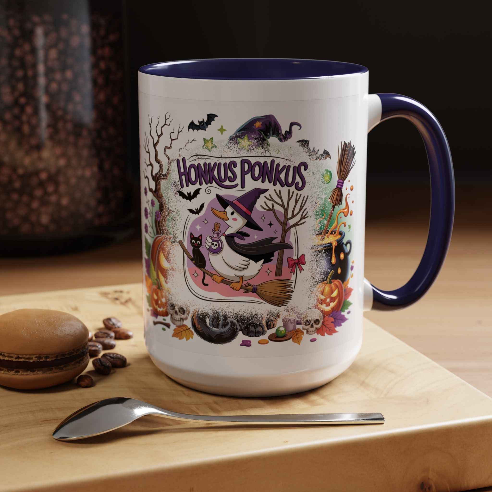 Halloween Coffee Mug | Spooky Season Witch Coffee Cup for Fall Decor