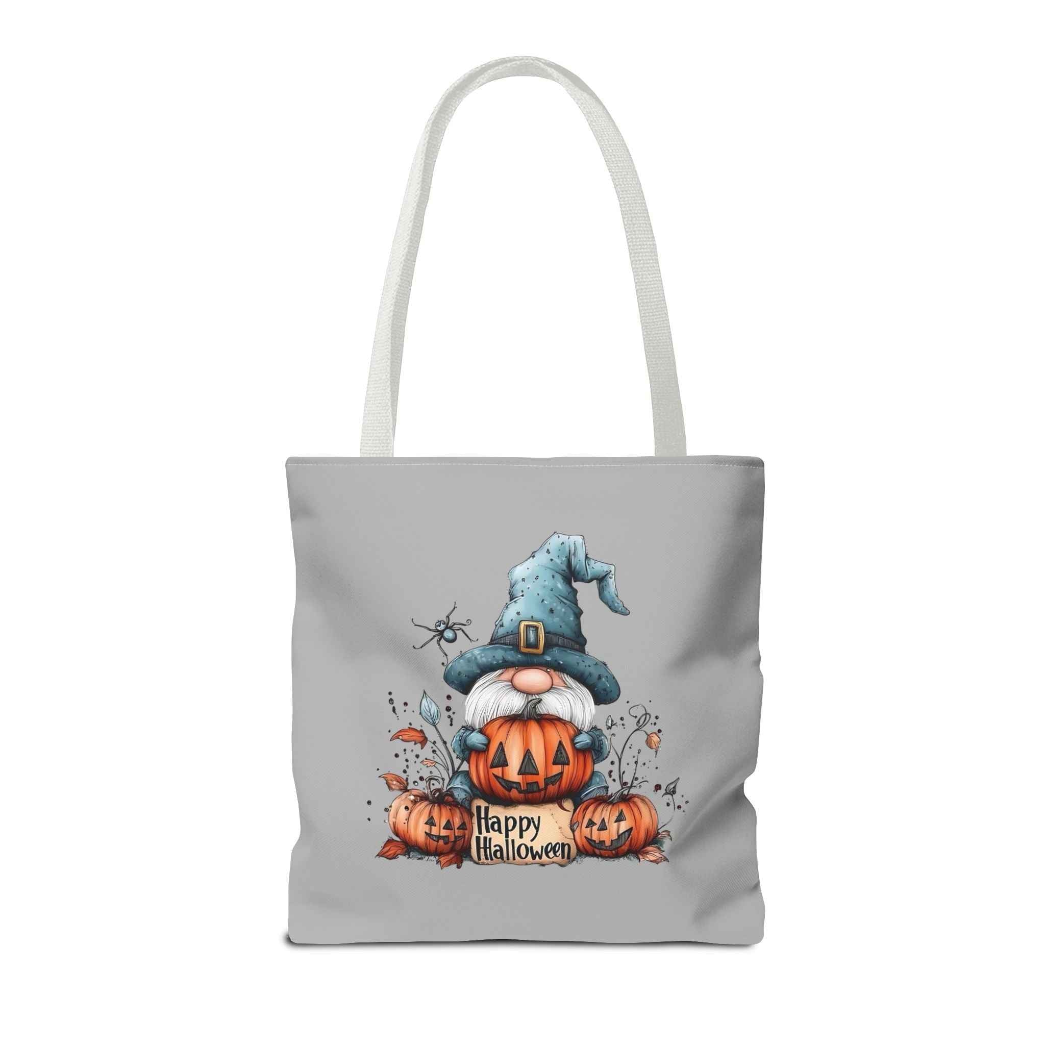 Halloween Mini Tote Bag - Spooky Pumpkin Design for Trick or Treating