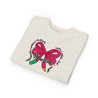 Toddler Sweatshirt with Bow Design in Colorful Style