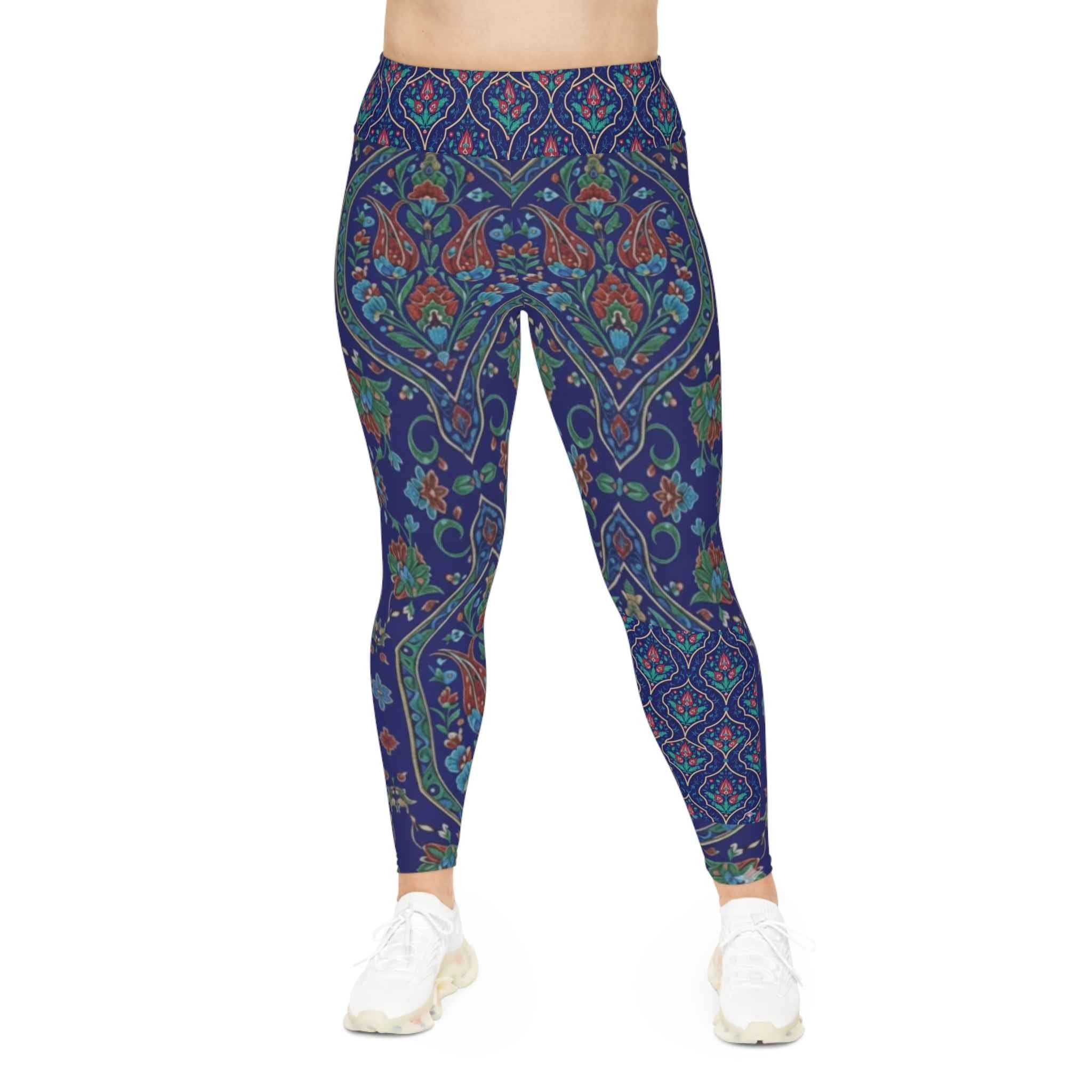 Vibrant Plus Size Leggings for Women - Stylish Comfort in Plus Size Vibrant Leggings