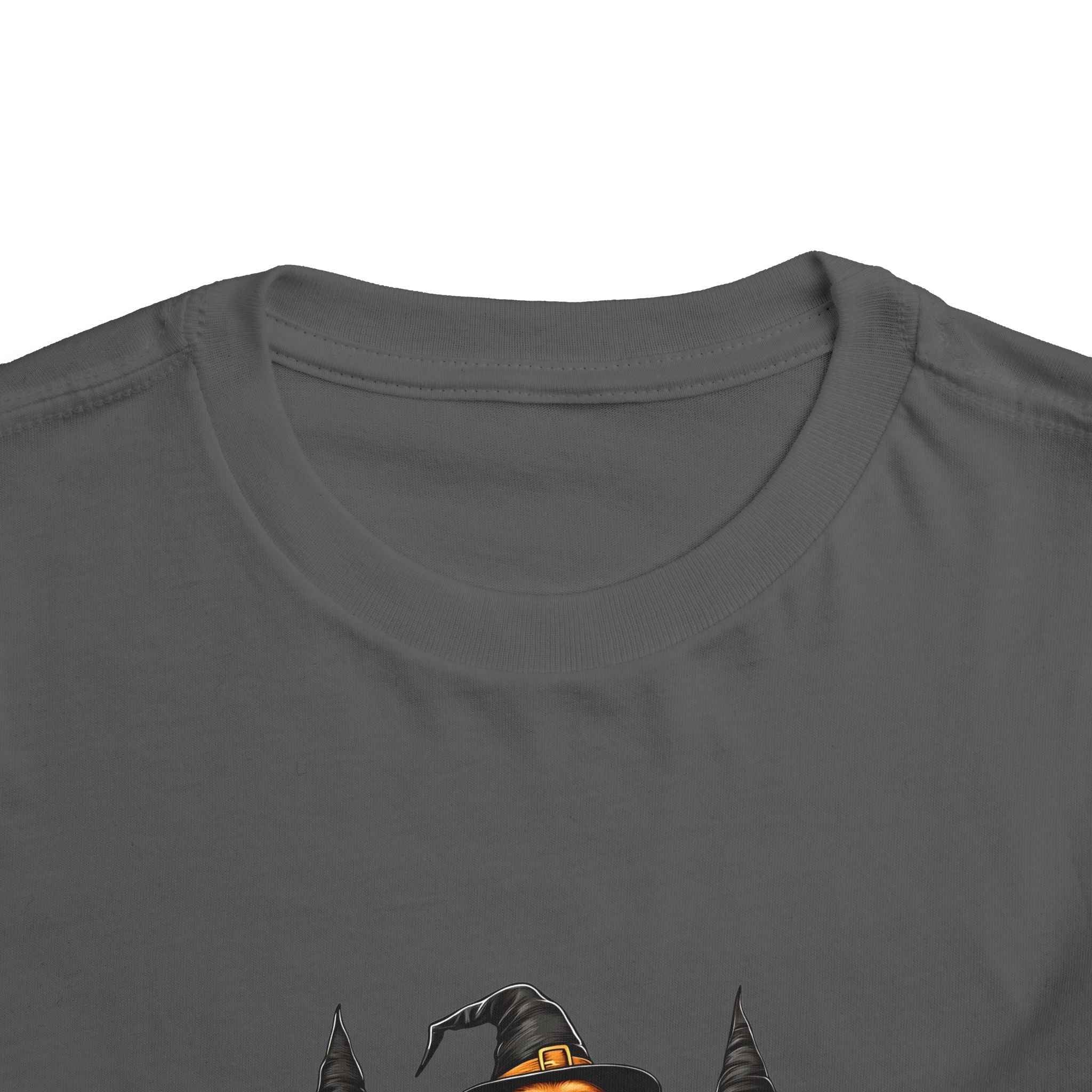 Halloween Puppy Witch Tee - Cute Toddler Shirt for Kids' Halloween Fun