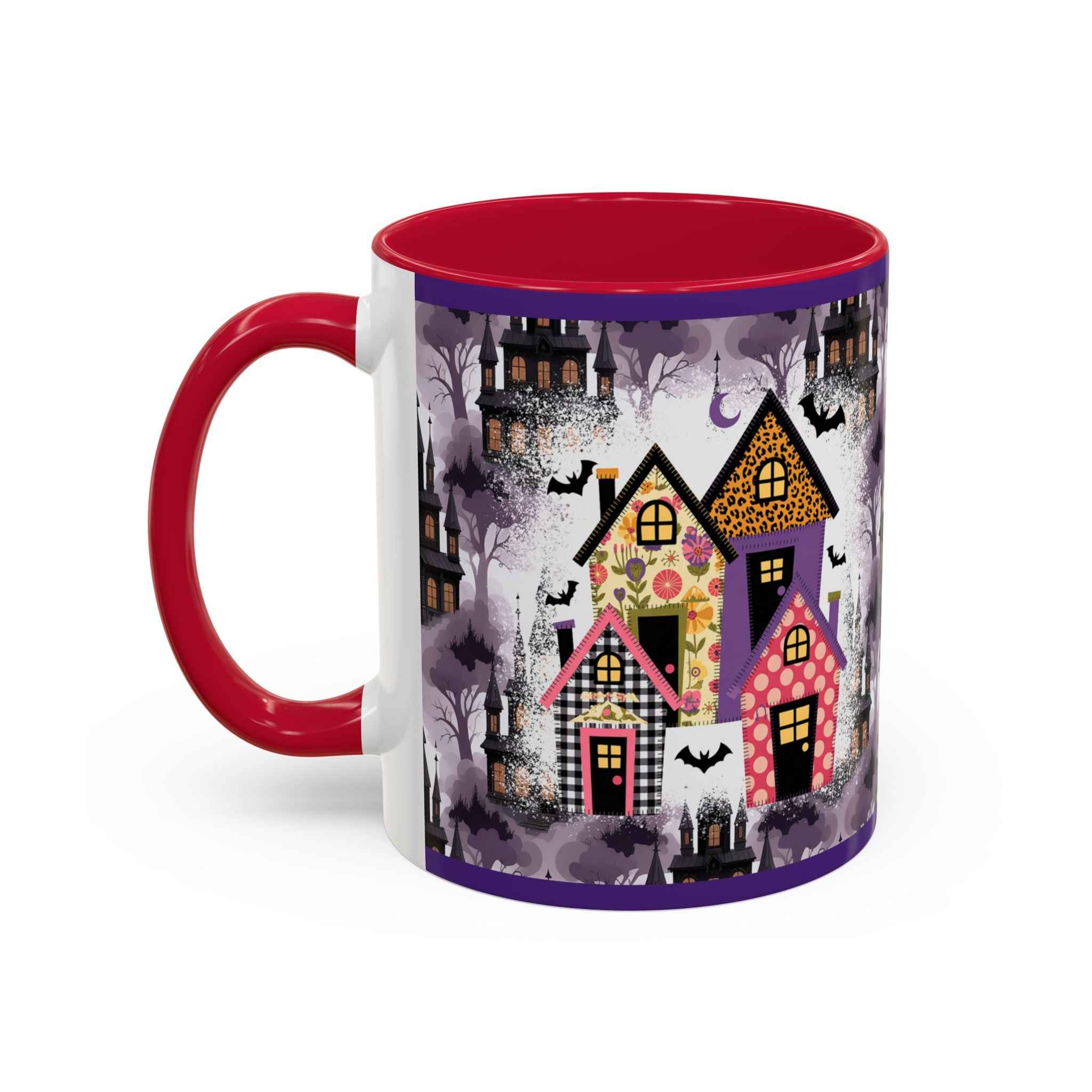 Colorful Halloween Mugs - Unique Witch-Themed Coffee Cup for Spooky Autumn Gifts