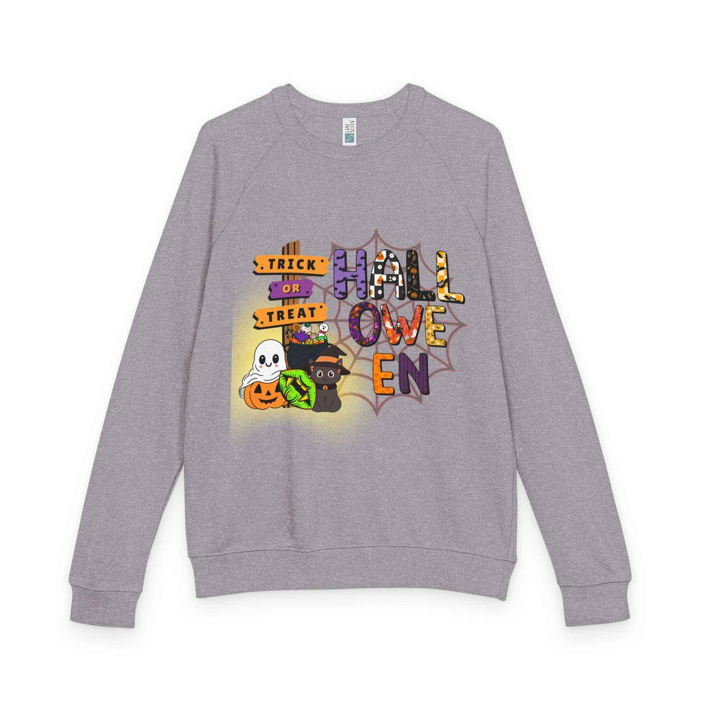 Halloween Graphic Sweatshirt - Trick or Treat Crewneck for Spooky Season