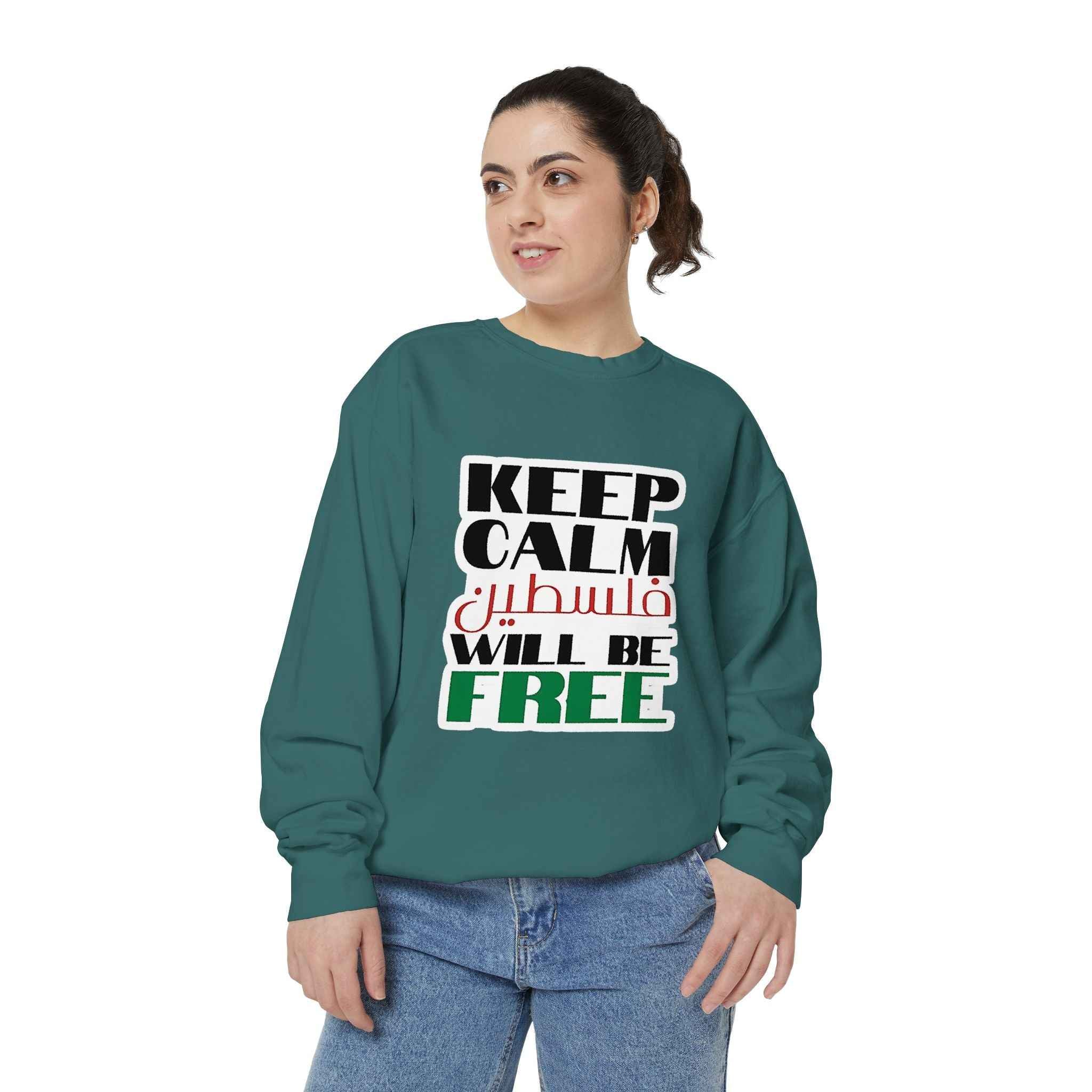 Palestine Will Be Free Sweatshirt - Unisex Ghaza Support Apparel