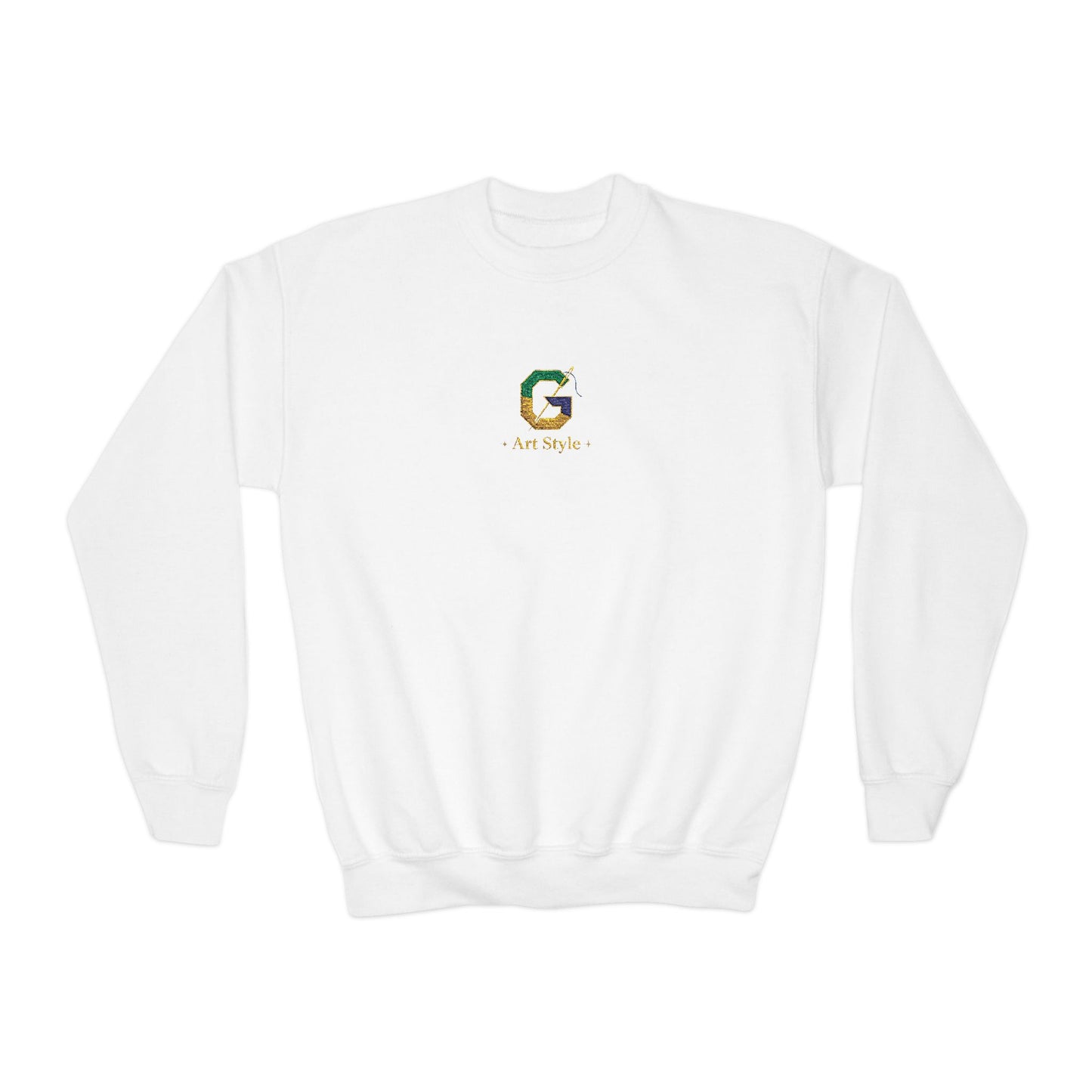 Colorful Letter G Sweatshirt for Youth - Stylish Crewneck Design - Ghita Shop