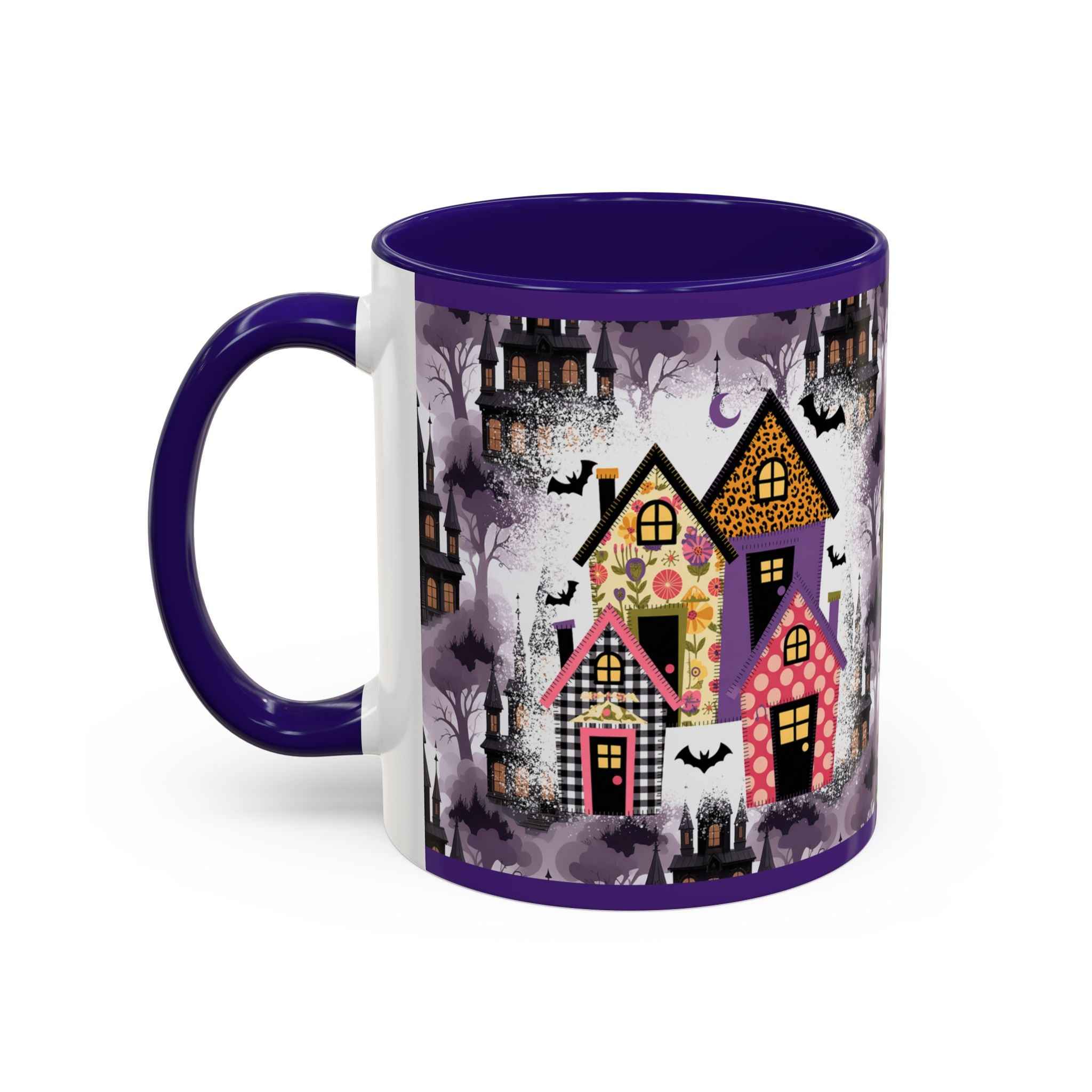 Colorful Halloween Mugs - Unique Witch-Themed Coffee Cup for Spooky Autumn Gifts