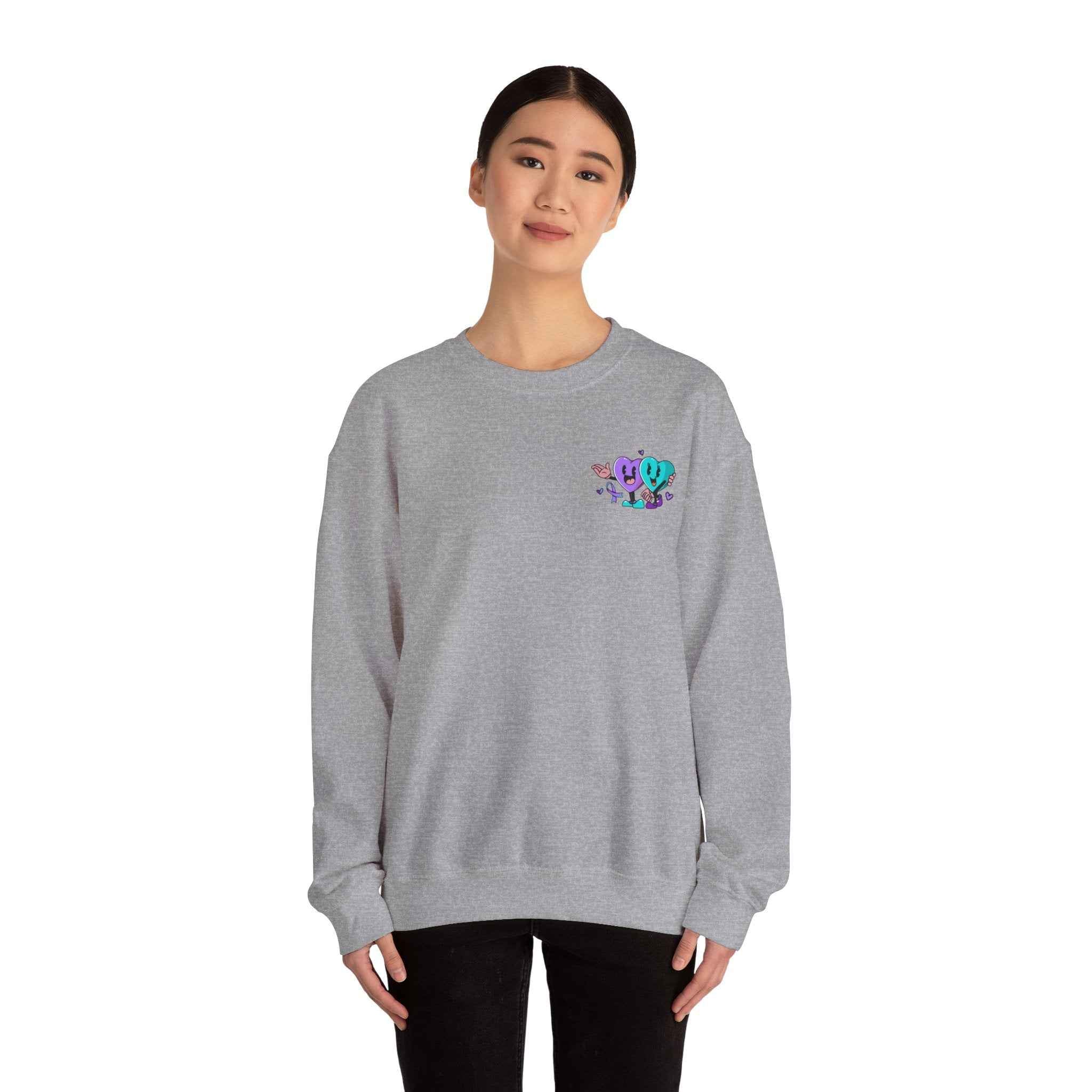 Suicide Prevention Sweatshirt for Mental Health Awareness