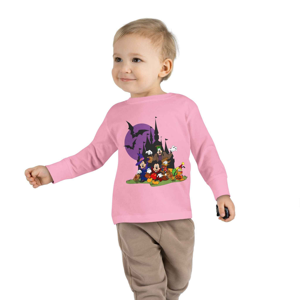 Toddler Halloween Tee - Long Sleeve Spooky Season Outfit, Ideal Trick or Treat Costume, Comfortable Kids Playwear