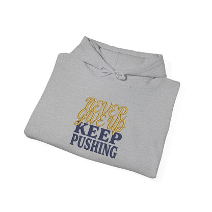 Dont Stop Motivational Hoodie - Keep Going Text Graphic Sweatshirt for Daily Inspiration - Ghita Shop
