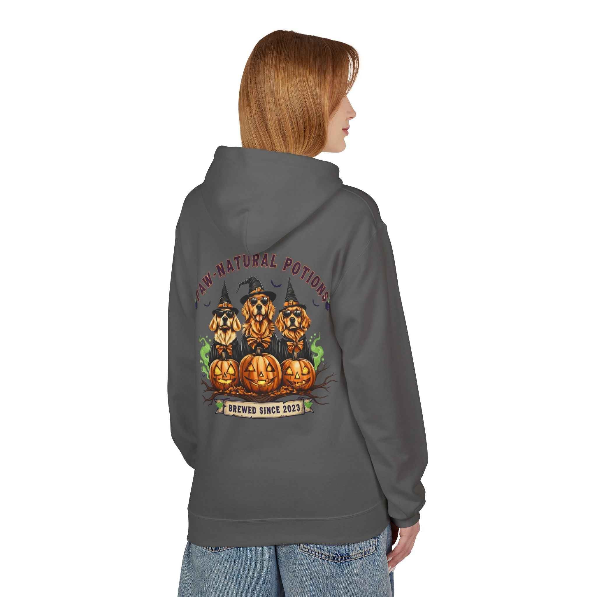Cozy Unisex Halloween Fleece Hoodie for Legends of the Universe