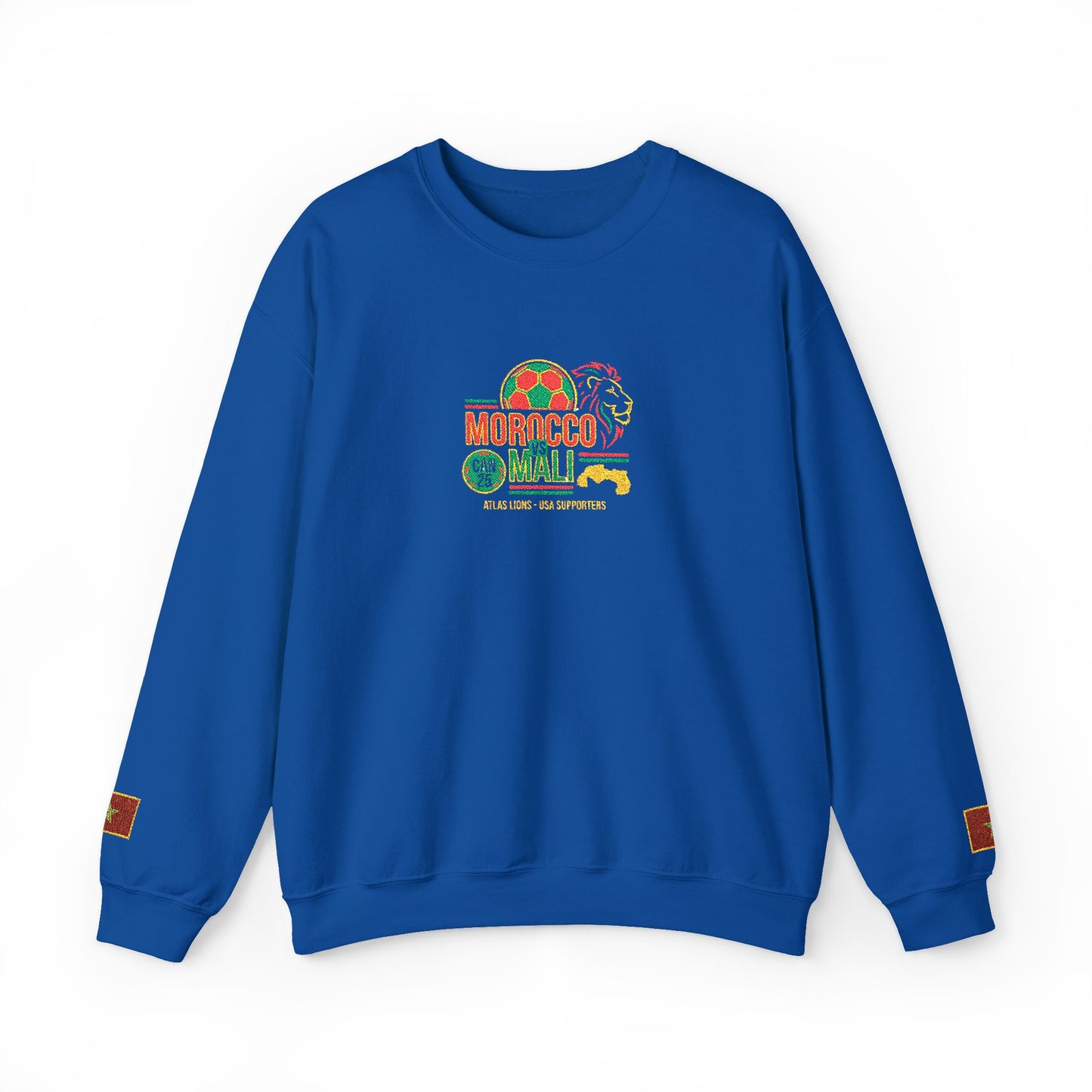 Morocco Mali Crewneck Sweatshirt - Show Your Support for Morocco in the USA
