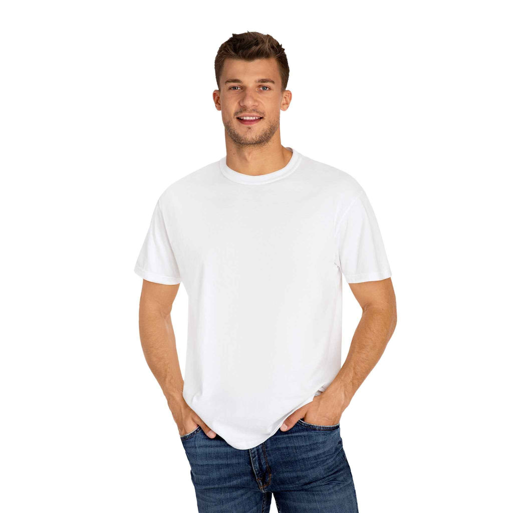 Garment-Dyed T-Shirt with Unique Design for Effortless Casual Style