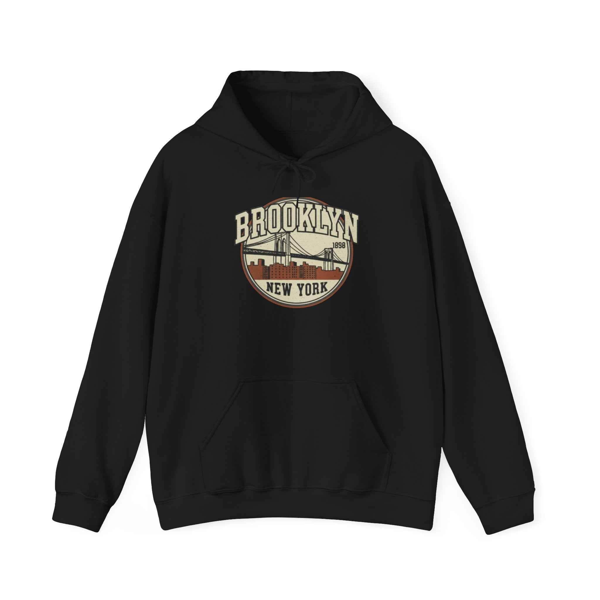 Brooklyn Vintage Hoodie - Classic Style and Graphic Comfort