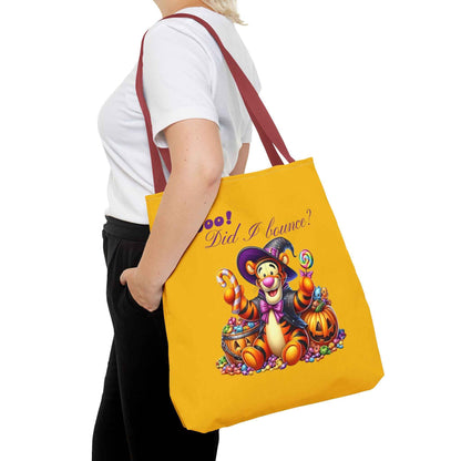Halloween Tote Bag - Boo! Did I Bounce? Fun Trick or Treat Bag, Cute Gift for Halloween Lovers, Seasonal Shopping Bag, Fall Decor