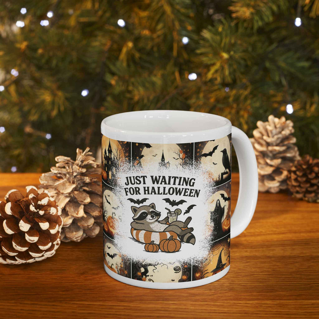 Halloween Ceramic Mug - Perfect for Spooky Season, Fall Decor, and Witch Lovers