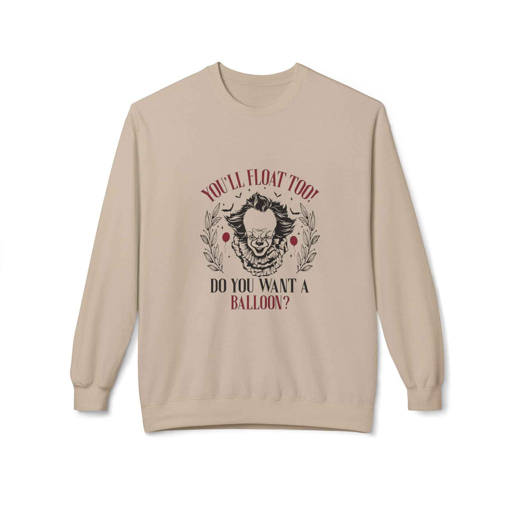 Creepy Chills Sweatshirt - Scary Movie Merch for Horror Apparel Lovers