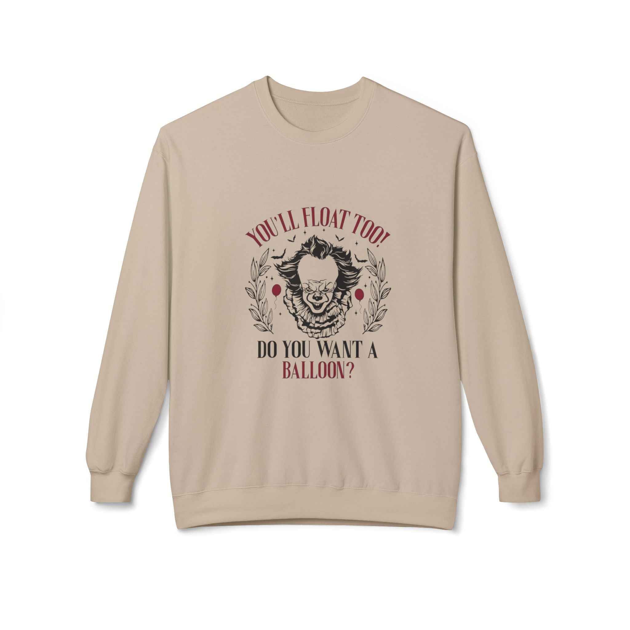 Creepy Chills Sweatshirt - Scary Movie Merch for Horror Apparel Lovers