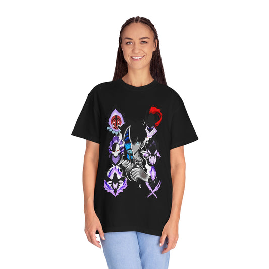Vengeful Shadow Rogue Tee - Anime Assassin Design