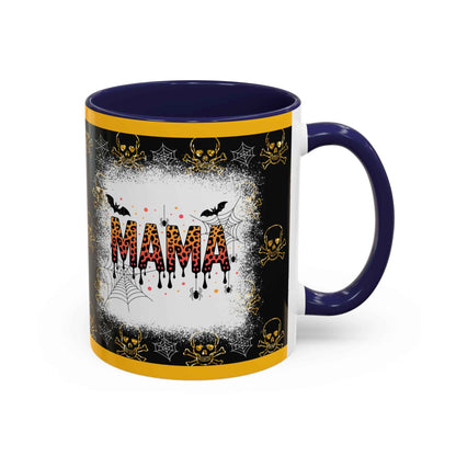 Spooky Mama Coffee Mug - Unique Personalized Halloween Gift, Goth Decor, Witchy Mug