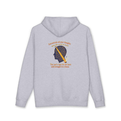 Mindful Thoughts Hoodie - Unisex Heavyweight Comfort for All