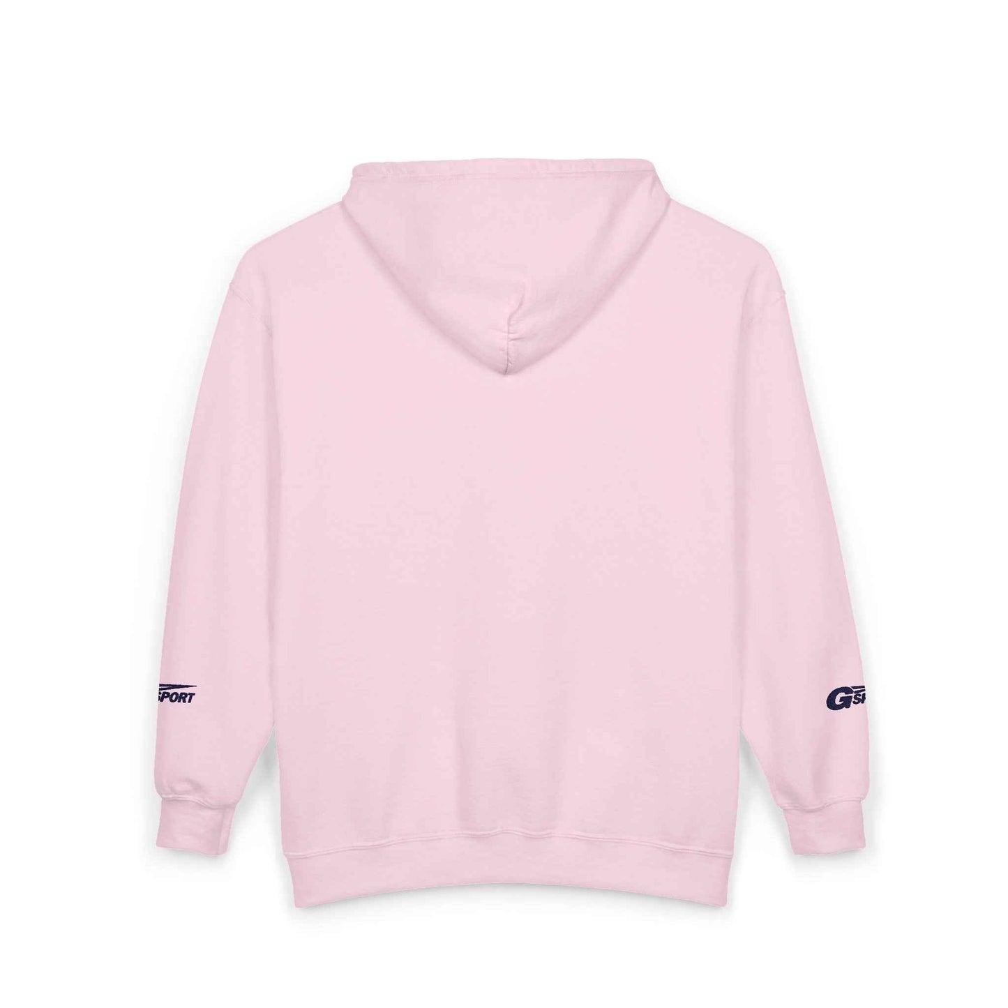 Zip Hoodie with Small Chest Logo – Casual Champion-Inspired Full-Zip Sweatshirt