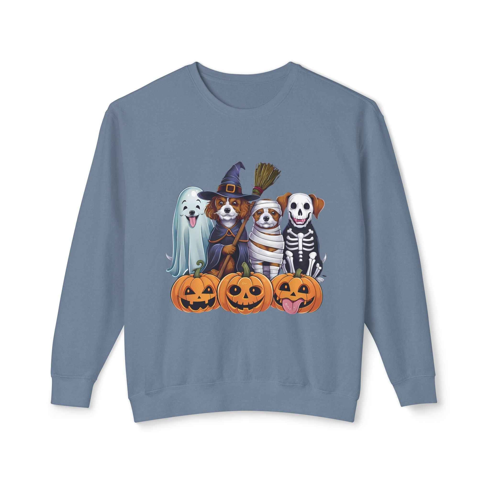 Halloween Dog Sweatshirt – Spooky Pet Crewneck for Your Furry Friend