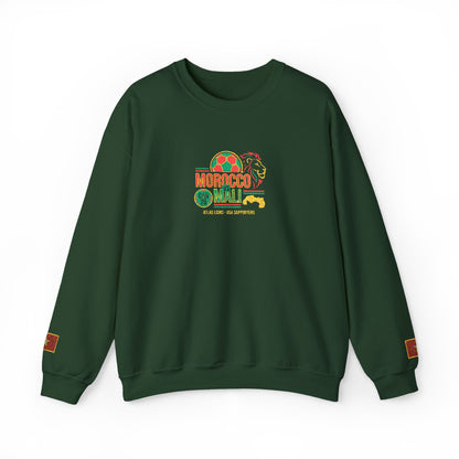 Morocco Mali Crewneck Sweatshirt - Show Your Support for Morocco in the USA